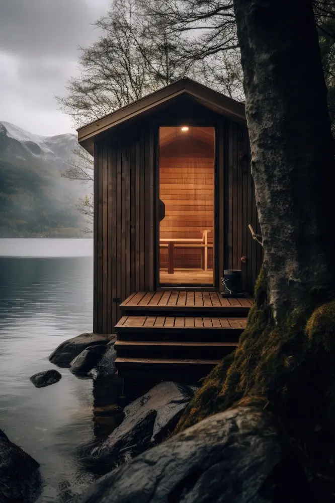 Producent saun zewnętrznych i domowych na wymiar przedstawia zdjęcie z realizacji.