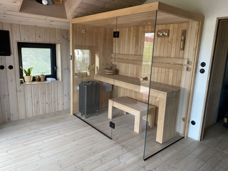 Nowoczesna sauna na wymiar Santech Design – Warszawa i okolice
