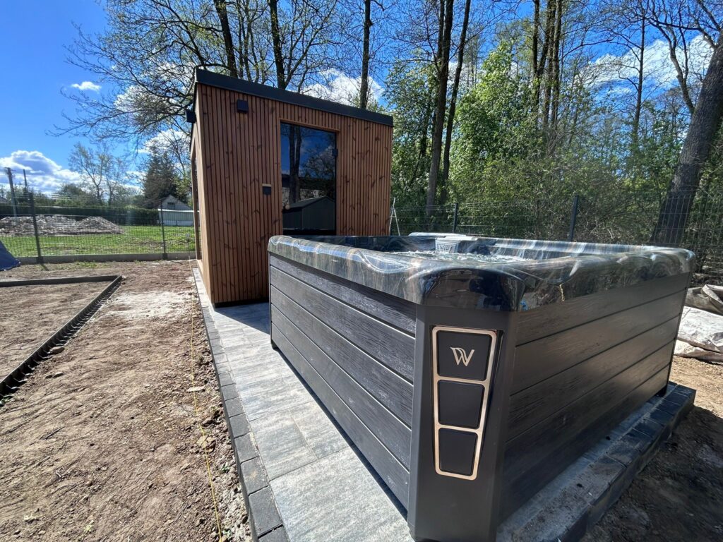 Sauna zewnętrzna premium na wymiar – Warszawa i okolice